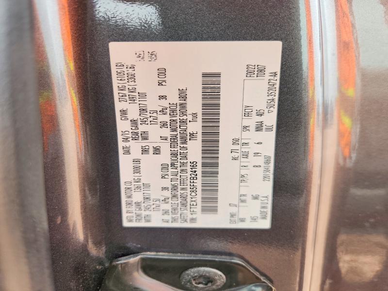 Продажа на аукционе авто 2015 Ford F150, vin: 1FTEX1C85FFB24165, номер лота: 49681096