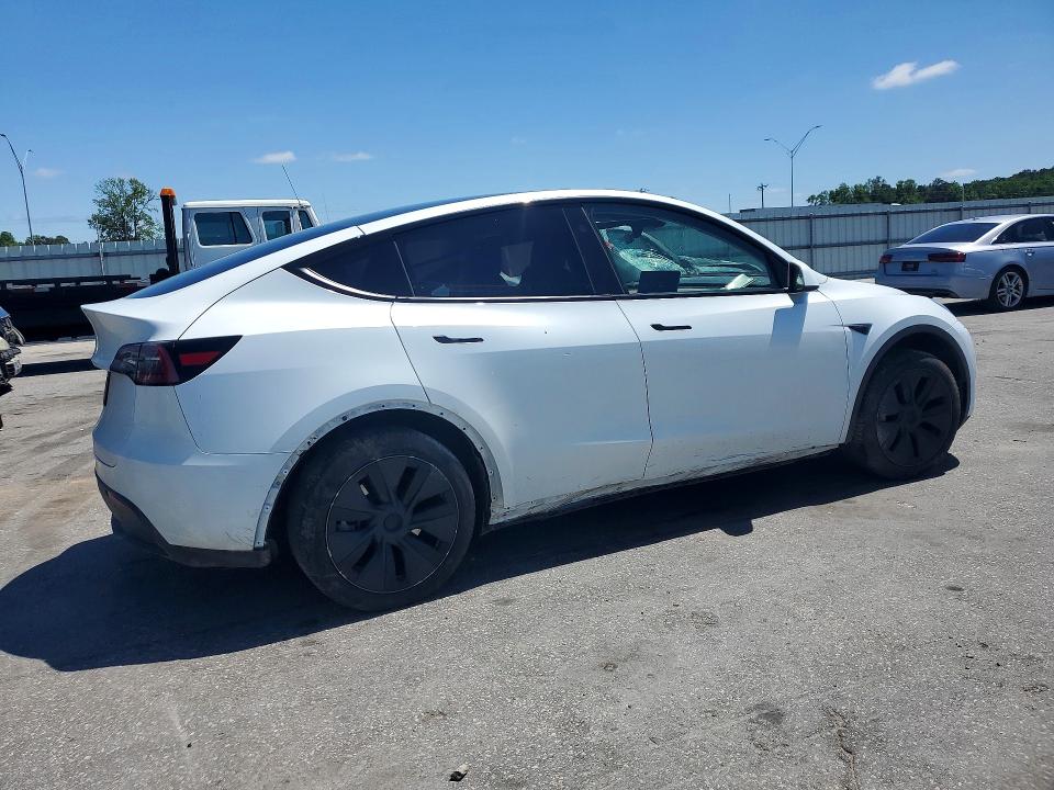 2025 Tesla Model Y მანქანა იყიდება აუქციონზე, vin: 7SAYGDED0SA345132, აუქციონის ნომერი: 51259266