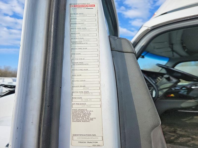 Продажа на аукционе авто 2016 Kenworth T680, vin: 1XKYA48X6GJ496424, номер лота: 50605766
