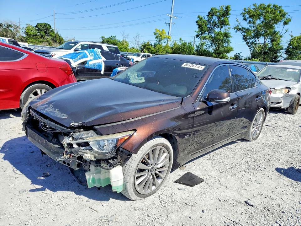 Auction sale of the 2018 Infiniti Q50, vin: JN1EV7AP3JM357777, lot number: 50225116