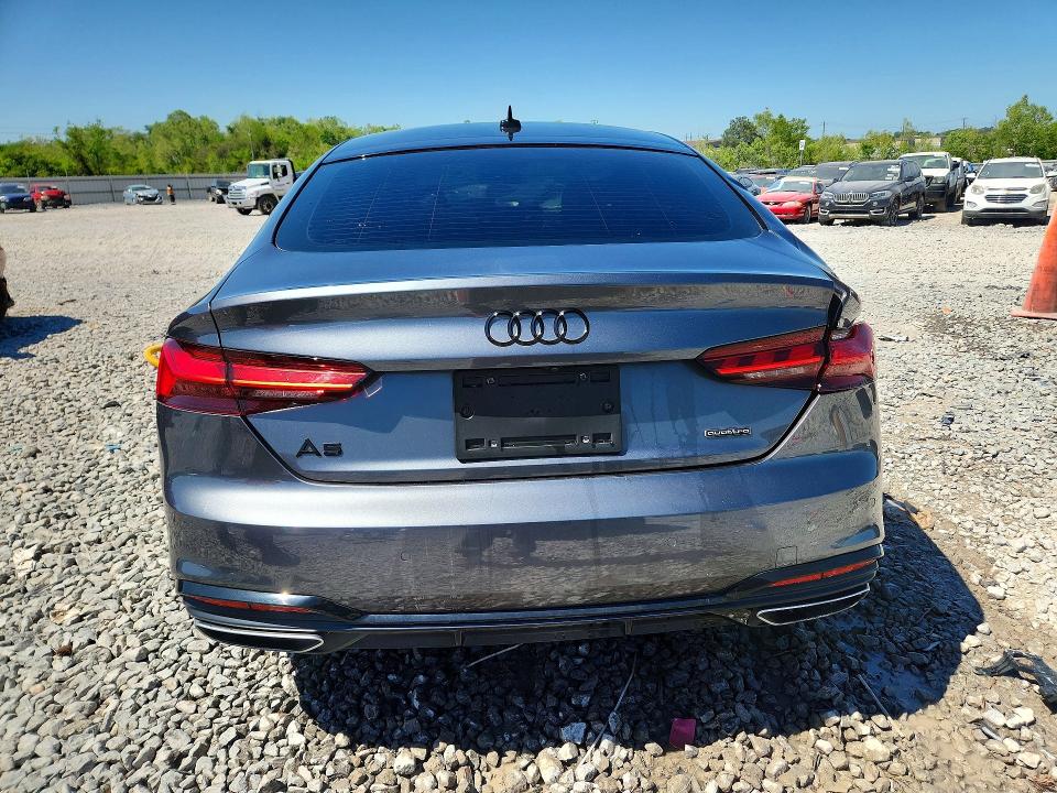 2021 Audi A5 მანქანა იყიდება აუქციონზე, vin: WAUFACF56MA055822, აუქციონის ნომერი: 48803706