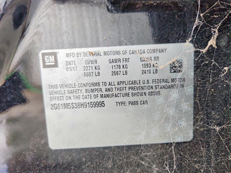 Продажа на аукционе авто 2017 Cadillac Xts, vin: 2G61M5S38H9159995, номер лота: 50684206