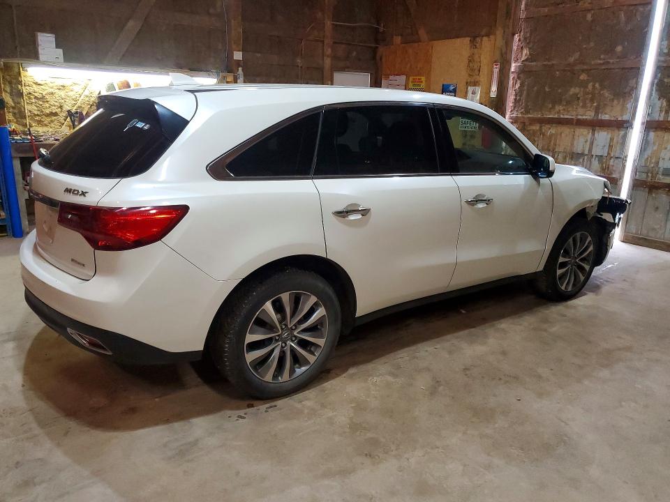 2015 Acura Mdx მანქანა იყიდება აუქციონზე, vin: 5FRYD4H49FB014591, აუქციონის ნომერი: 48707586