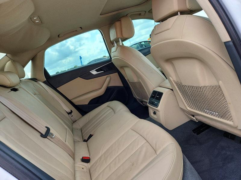 2018 Audi A4 მანქანა იყიდება აუქციონზე, vin: WAULMAF44JN009769, აუქციონის ნომერი: 51115496