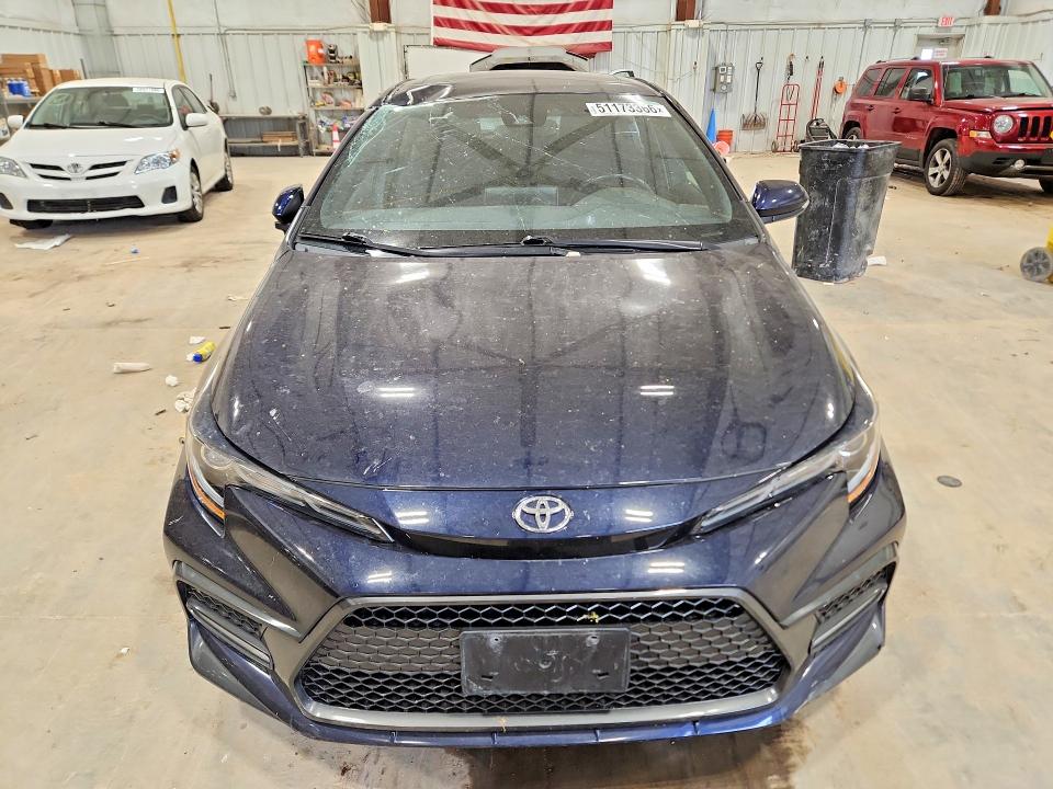 2021 Toyota Corolla მანქანა იყიდება აუქციონზე, vin: 5YFP4MCE0MP080784, აუქციონის ნომერი: 51173366