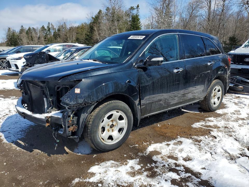 Auction sale of the 2013 Acura Mdx, vin: 2HNYD2H67DH000147, lot number: 48583416