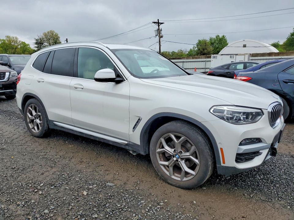 2021 Bmw X3 მანქანა იყიდება აუქციონზე, vin: 5UXTS1C02M9E52124, აუქციონის ნომერი: 51407106