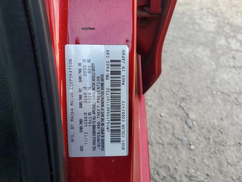 49284956 :رقم المزاد ، JM1GJ1V66E1161730 vin ، 2014 Mazda 6 مزاد بيع
