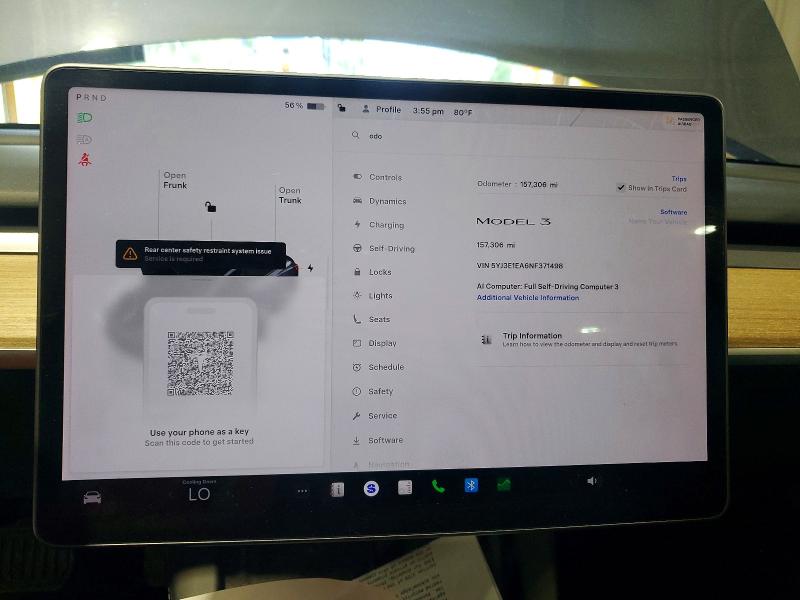 Aukcja sprzedaży 2022 Tesla Model 3, vin: 5YJ3E1EA6NF371498, numer aukcji: 50973166