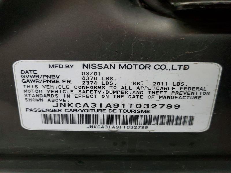 Продаж на аукціоні авто 2001 Infiniti I30, vin: JNKCA31A91T032799, номер лоту: 50656096
