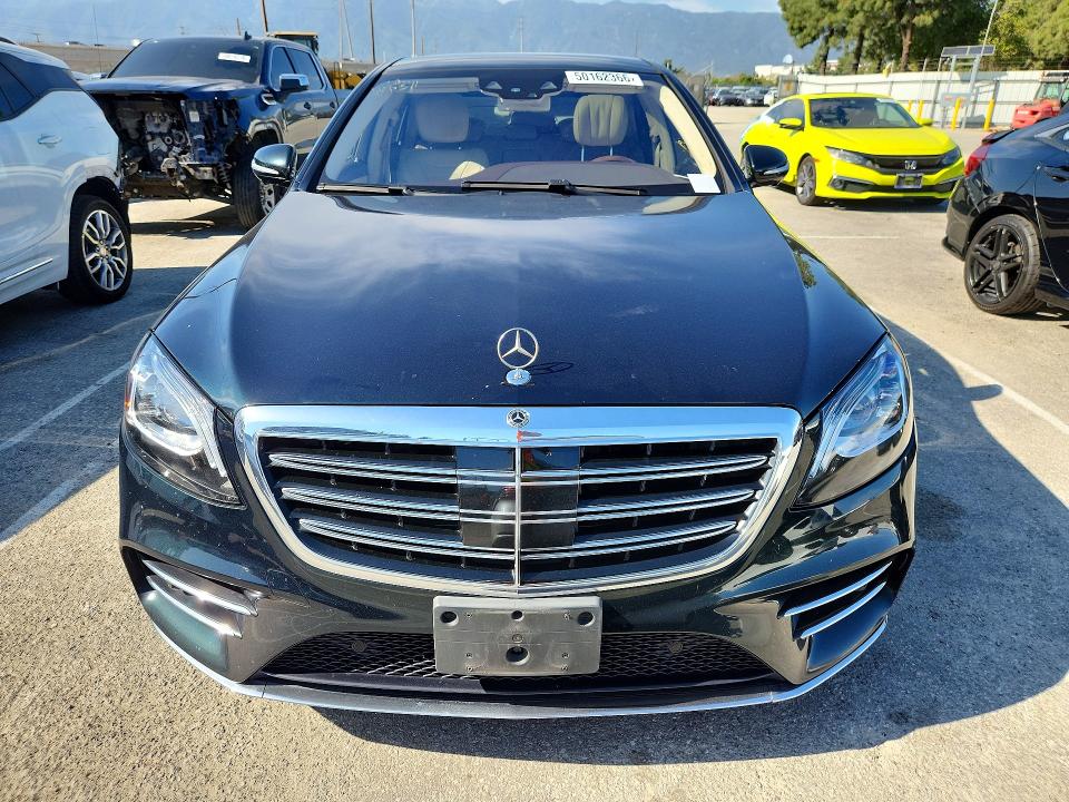 Продажа на аукционе авто 2018 Mercedes-benz S, vin: WDDUG8DB0JA381938, номер лота: 50162366
