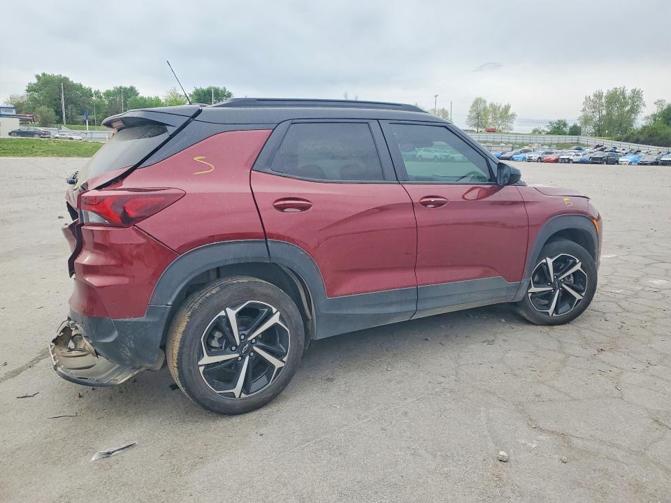 2022 Chevrolet Trailblazer მანქანა იყიდება აუქციონზე, vin: KL79MTSL5NB137433, აუქციონის ნომერი: 50106666