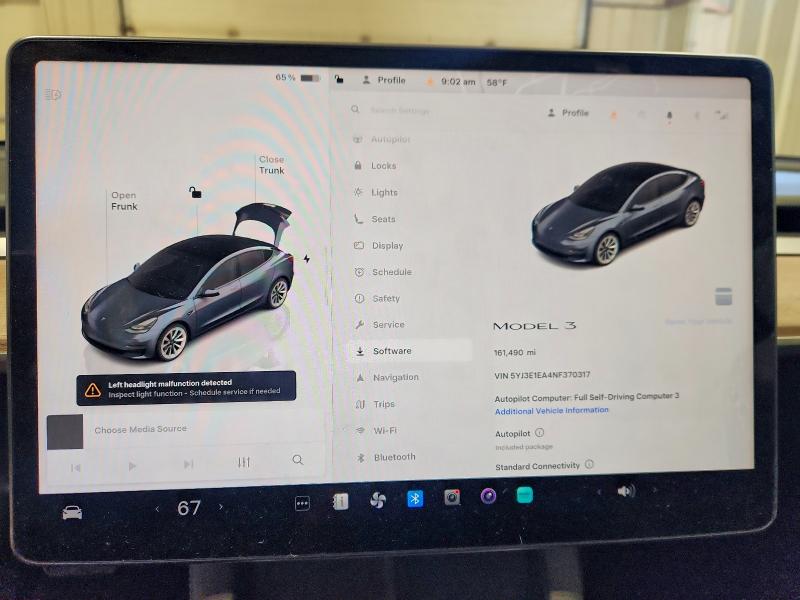 50943796 :رقم المزاد ، 5YJ3E1EA4NF370317 vin ، 2022 Tesla Model 3 مزاد بيع