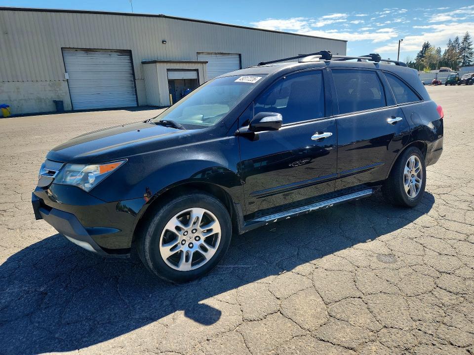 49317226 :رقم المزاد ، 2HNYD28469H514304 vin ، 2009 Acura Mdx مزاد بيع