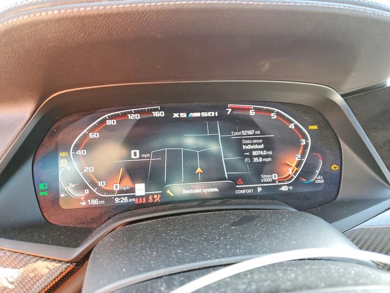 Aukcja sprzedaży 2022 Bmw X5, vin: 5UXJU4C01N9M89165, numer aukcji: 47692336