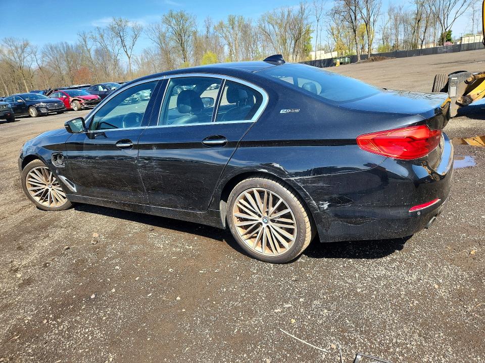 2018 Bmw 530e მანქანა იყიდება აუქციონზე, vin: WBAJA9C55JB034287, აუქციონის ნომერი: 50320976