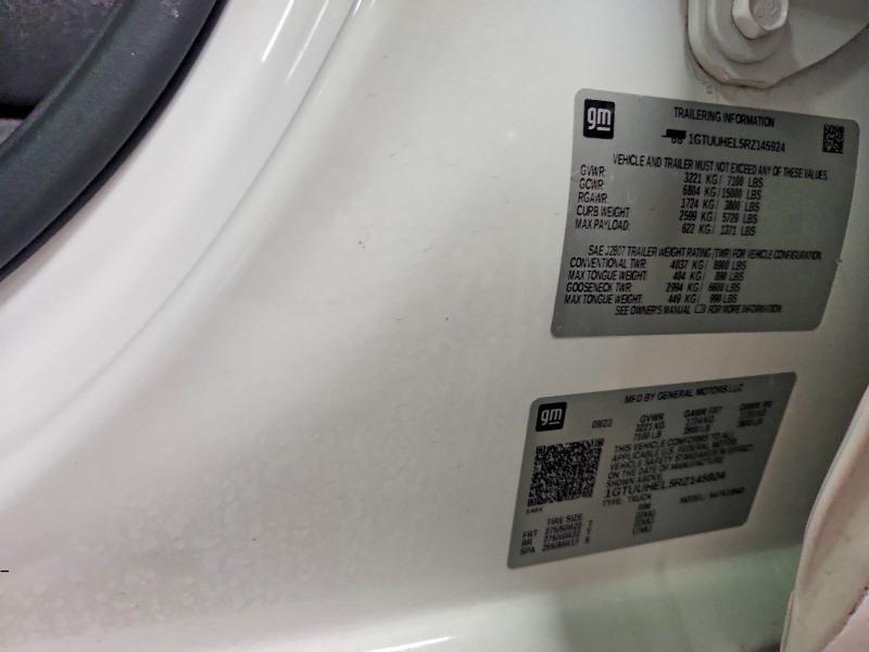 Продажа на аукционе авто 2024 Gmc Sierra, vin: 1GTUUHEL5RZ145924, номер лота: 52062976