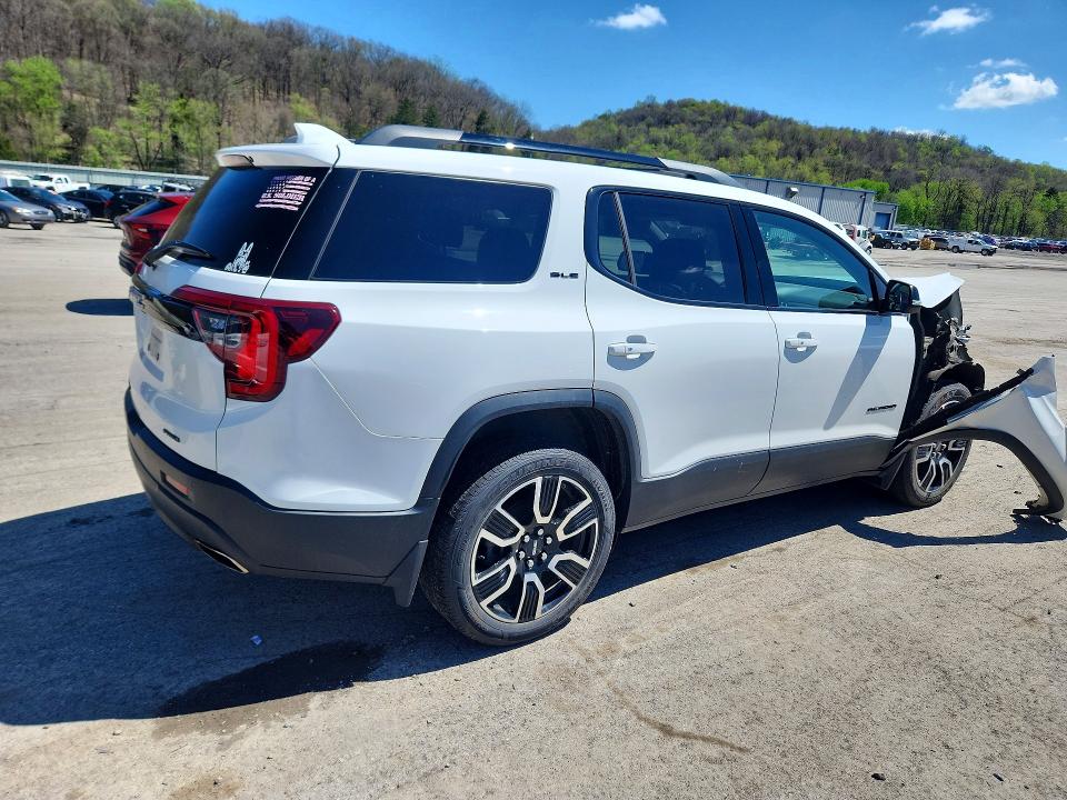 50219776 :رقم المزاد ، 1GKKNRLS0MZ205299 vin ، 2021 Gmc Acadia مزاد بيع