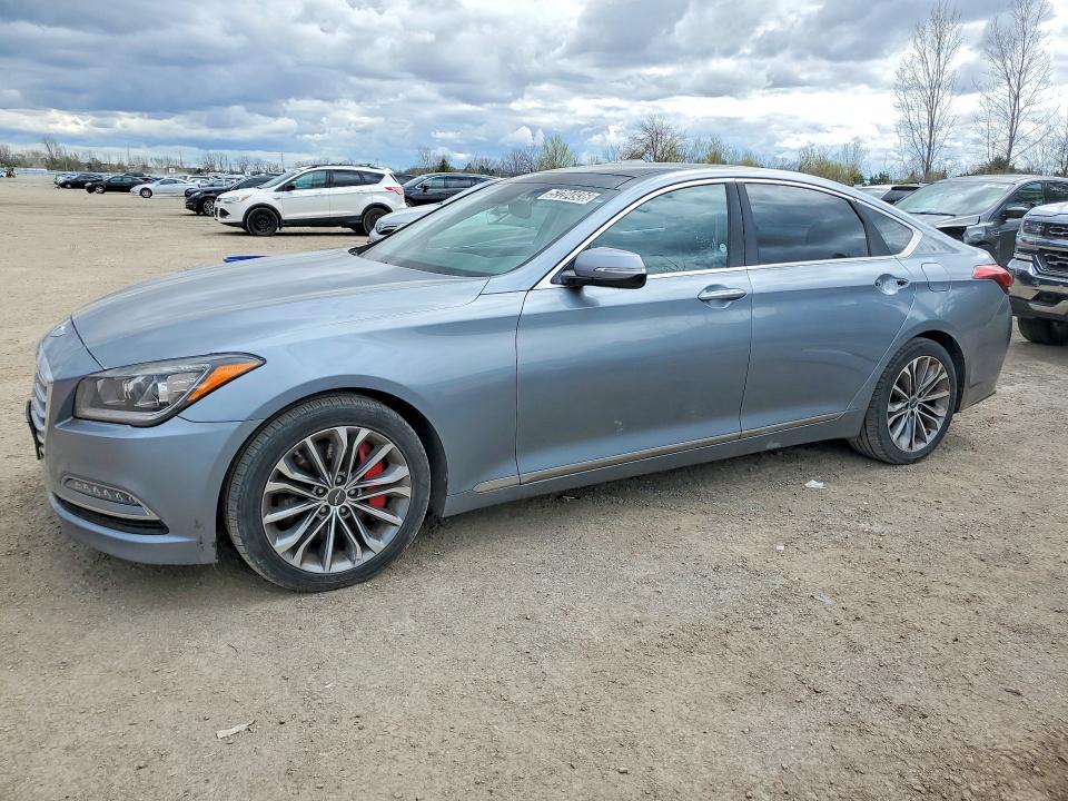 52204936 :رقم المزاد ، KMHGN4JE0GU115620 vin ، 2016 Hyundai Genesis مزاد بيع