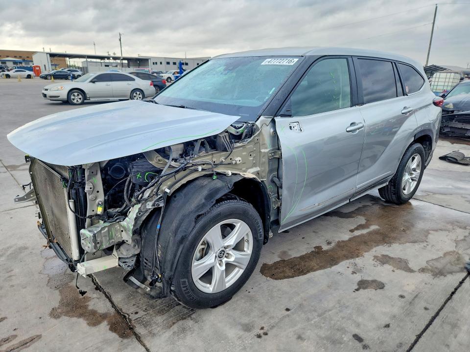 2023 Toyota Highlander მანქანა იყიდება აუქციონზე, vin: 5TDKDRAH0PS022058, აუქციონის ნომერი: 47772716
