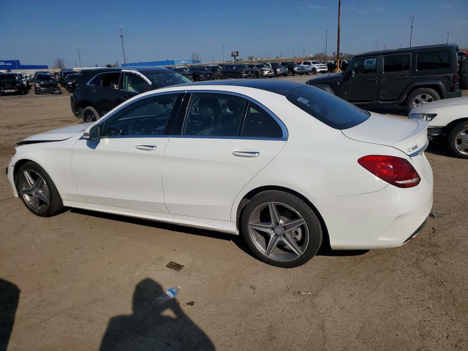 48767226 :رقم المزاد ، 55SWF4KB7HU195220 vin ، 2017 Mercedes-benz C مزاد بيع