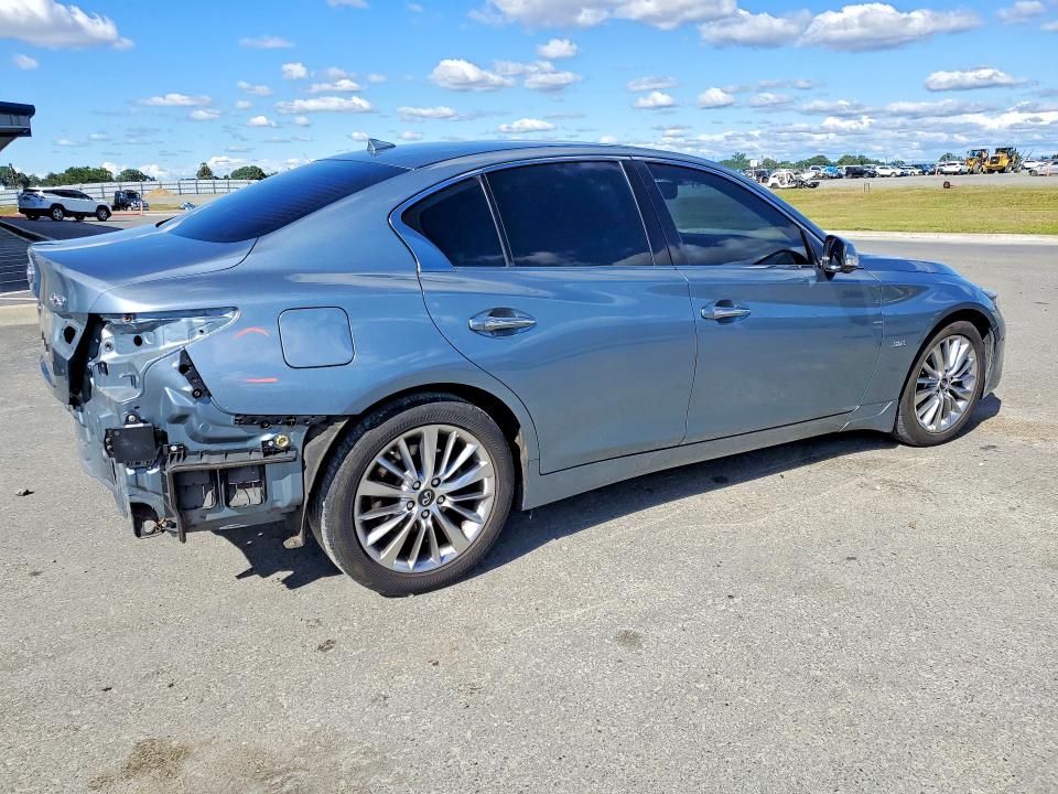 2019 Infiniti Q50 მანქანა იყიდება აუქციონზე, vin: JN1EV7AR7KM555507, აუქციონის ნომერი: 49779936