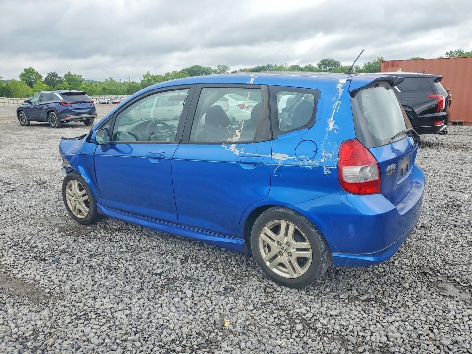 2007 Honda Fit მანქანა იყიდება აუქციონზე, vin: JHMGD38607S050858, აუქციონის ნომერი: 51184736