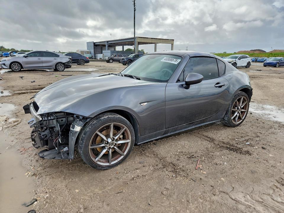 48866676 :رقم المزاد ، JM1NDAM77N0501496 vin ، 2022 Mazda Mx-5 Miata مزاد بيع