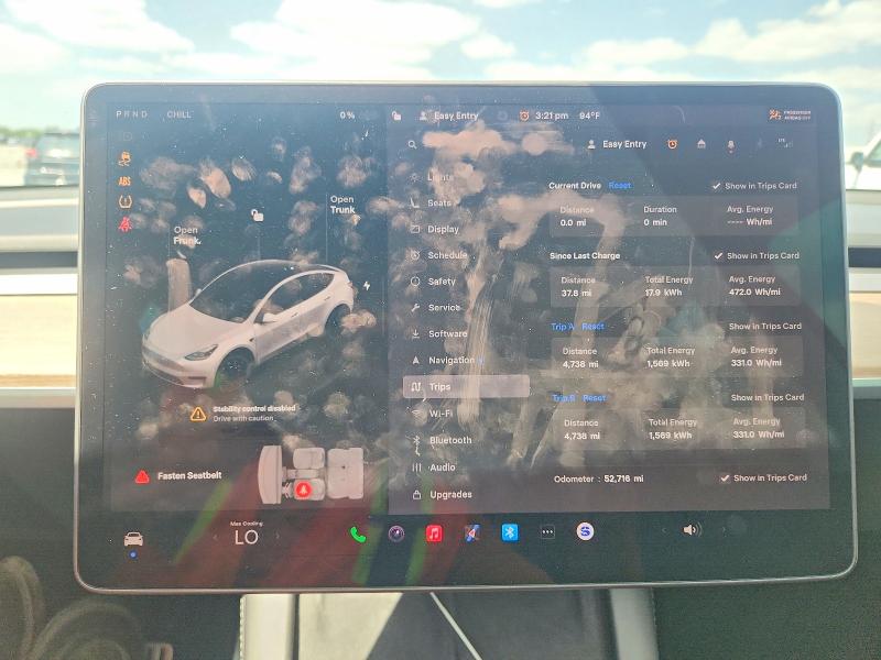 2022 Tesla Model Y მანქანა იყიდება აუქციონზე, vin: 7SAYGDEF2NF452501, აუქციონის ნომერი: 49664956