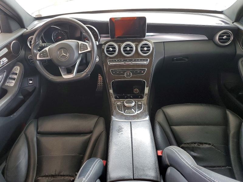 2017 Mercedes-benz C მანქანა იყიდება აუქციონზე, vin: 55SWF4JB5HU222299, აუქციონის ნომერი: 47862316