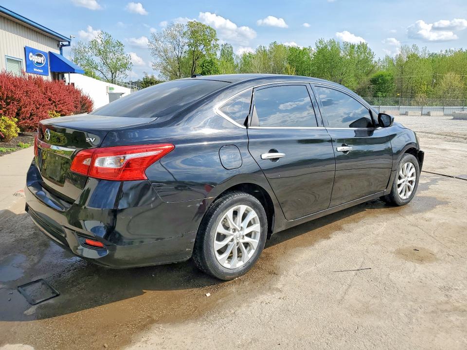 2018 Nissan Sentra მანქანა იყიდება აუქციონზე, vin: 3N1AB7AP9JL633087, აუქციონის ნომერი: 49593616
