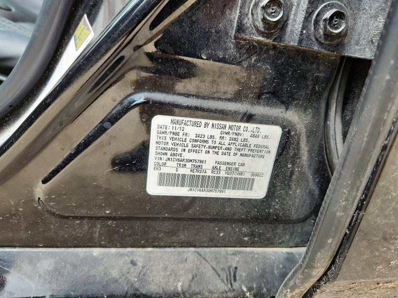 51193556 :رقم المزاد ، JN1CV6AR3DM757961 vin ، 2013 Infiniti G37 Sedan مزاد بيع