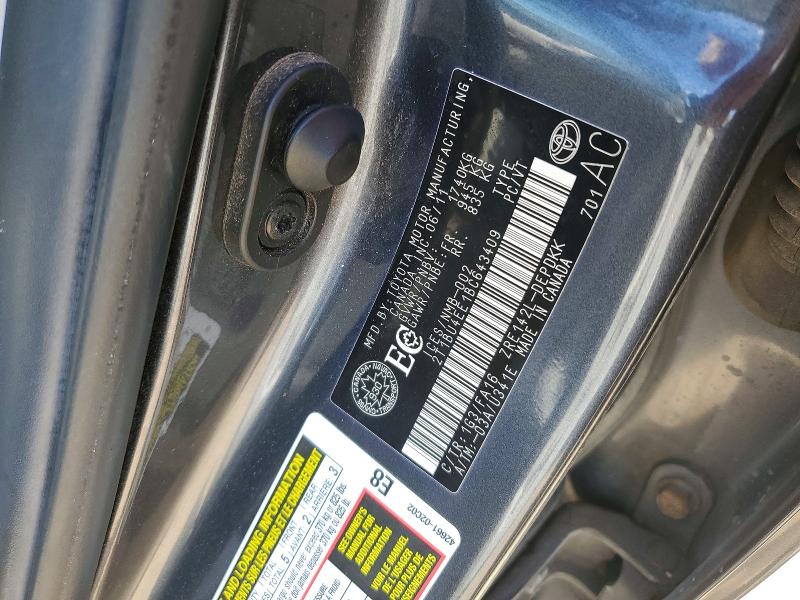 Продаж на аукціоні авто 2011 Toyota Corolla, vin: 2T1BU4EE1BC643409, номер лоту: 49480256