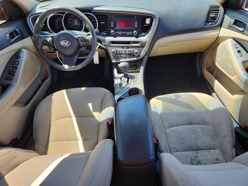 51122846 :رقم المزاد ، 5XXGM4A75EG290649 vin ، 2014 Kia Optima مزاد بيع
