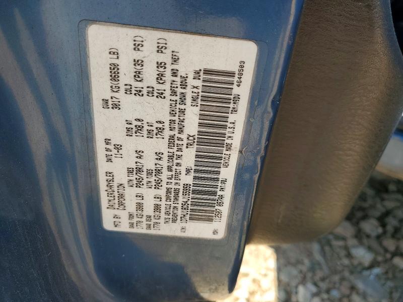 Aukcja sprzedaży 2004 Dodge Ram 1500, vin: 1D7HU18D54J155959, numer aukcji: 51829506
