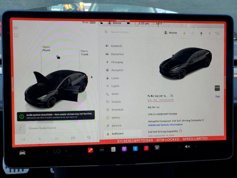 48563436 :رقم المزاد ، 5YJ3E1EC8PF701565 vin ، 2023 Tesla Model 3 مزاد بيع