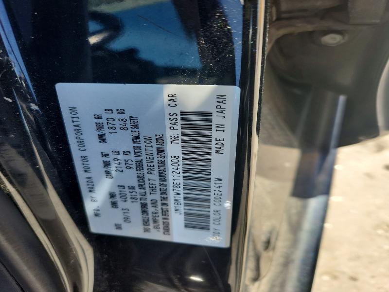 Продаж на аукціоні авто 2014 Mazda 3, vin: JM1BM1W78E1124008, номер лоту: 50824246