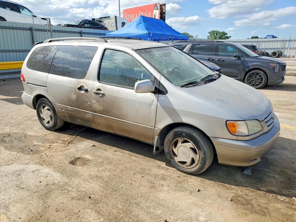 2002 Toyota Sienna მანქანა იყიდება აუქციონზე, vin: 4T3ZF13C12U508154, აუქციონის ნომერი: 50736696