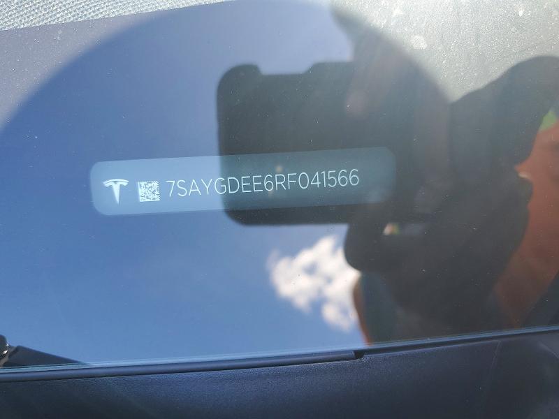 Продаж на аукціоні авто 2024 Tesla Model Y, vin: 7SAYGDEE6RF041566, номер лоту: 51118386