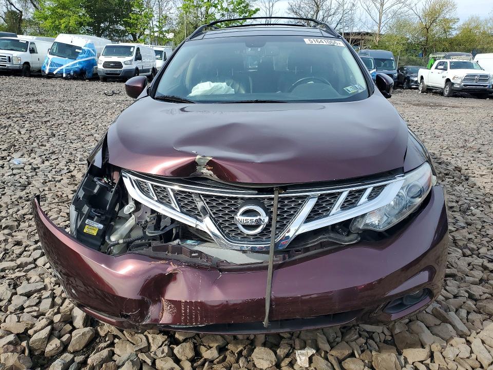 Aukcja sprzedaży 2014 Nissan Murano, vin: JN8AZ1MW0EW504880, numer aukcji: 51641066