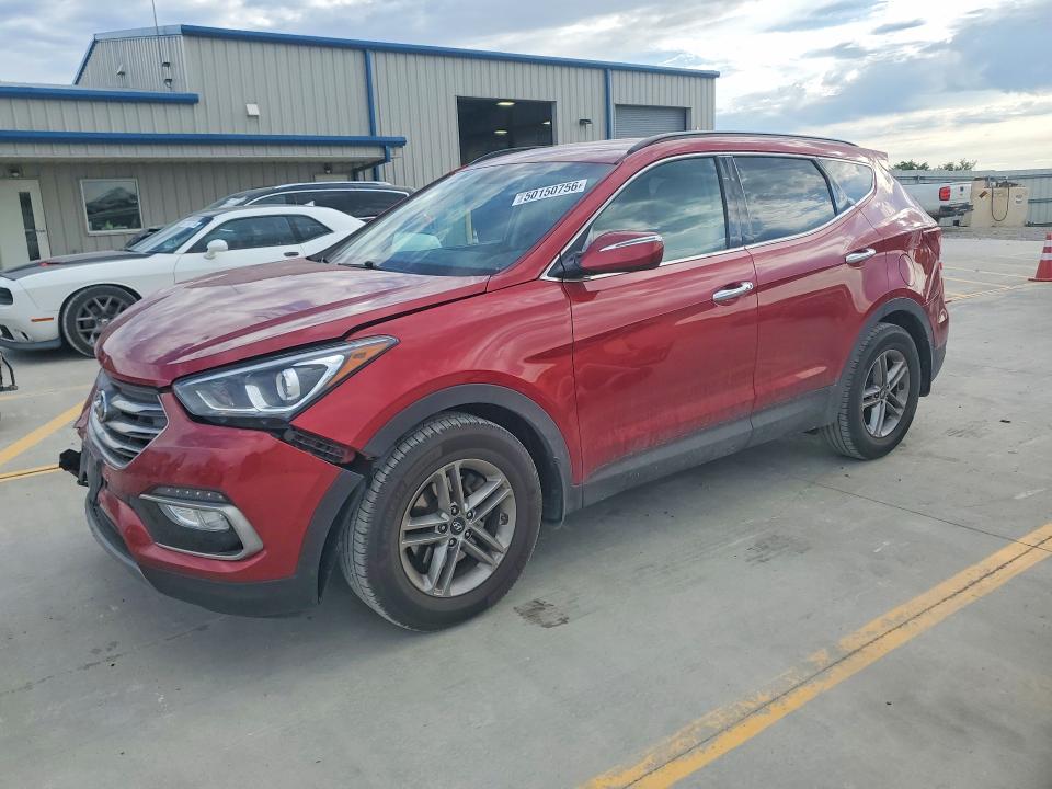 2018 Hyundai Santa Fe Sport მანქანა იყიდება აუქციონზე, vin: 5XYZUDLB9JG506888, აუქციონის ნომერი: 50150756