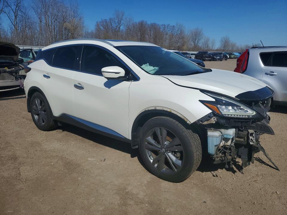 2020 Nissan Murano მანქანა იყიდება აუქციონზე, vin: 5N1AZ2DS5LN122096, აუქციონის ნომერი: 49376256