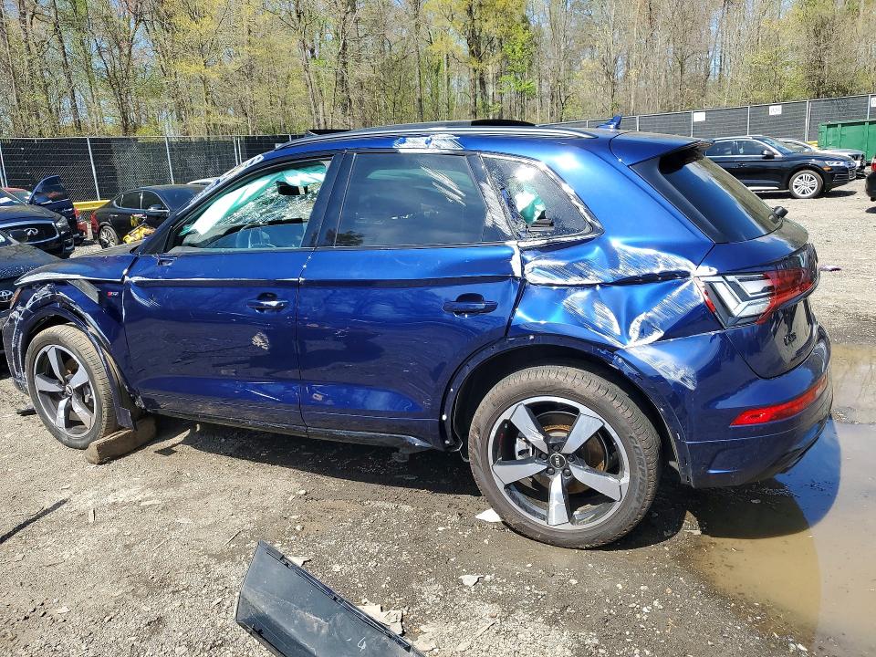 2022 Audi Q5 მანქანა იყიდება აუქციონზე, vin: WA1EAAFYXN2043725, აუქციონის ნომერი: 49048186