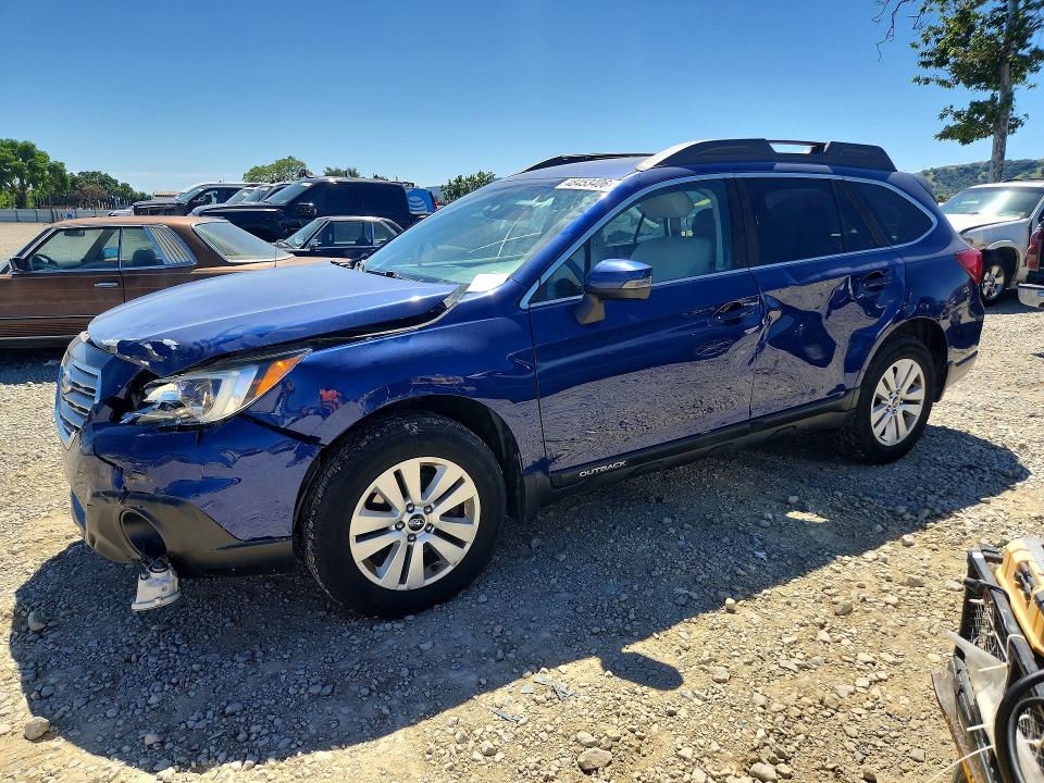 2017 Subaru Outback მანქანა იყიდება აუქციონზე, vin: 4S4BSAFCXH3345603, აუქციონის ნომერი: 48453406