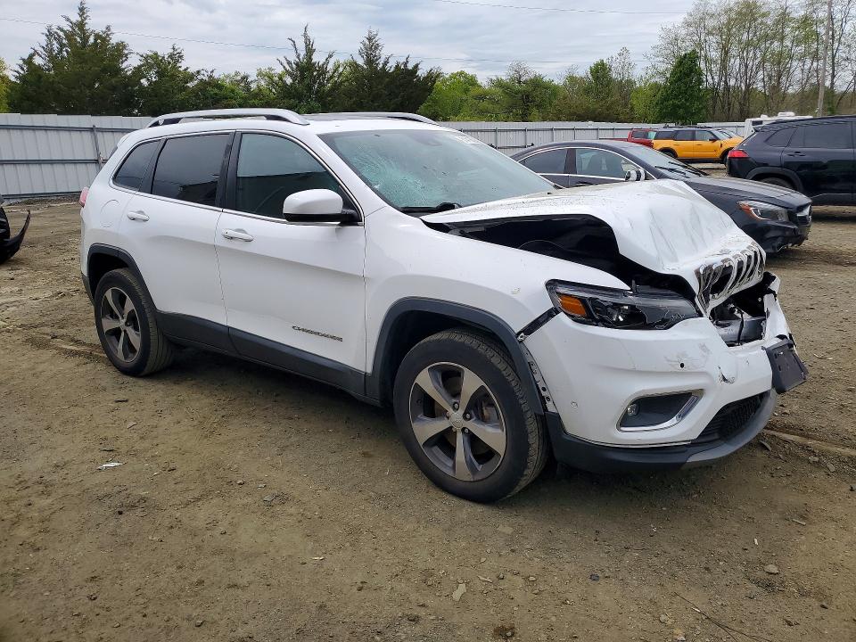 Продаж на аукціоні авто 2019 Jeep Cherokee, vin: 1C4PJMDX1KD322006, номер лоту: 51418626