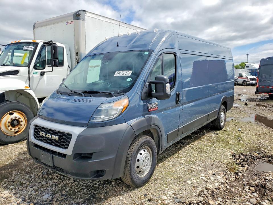 47230346 :رقم المزاد ، 3C6MRVJG4ME587341 vin ، 2021 Ram Promaster 3500 مزاد بيع