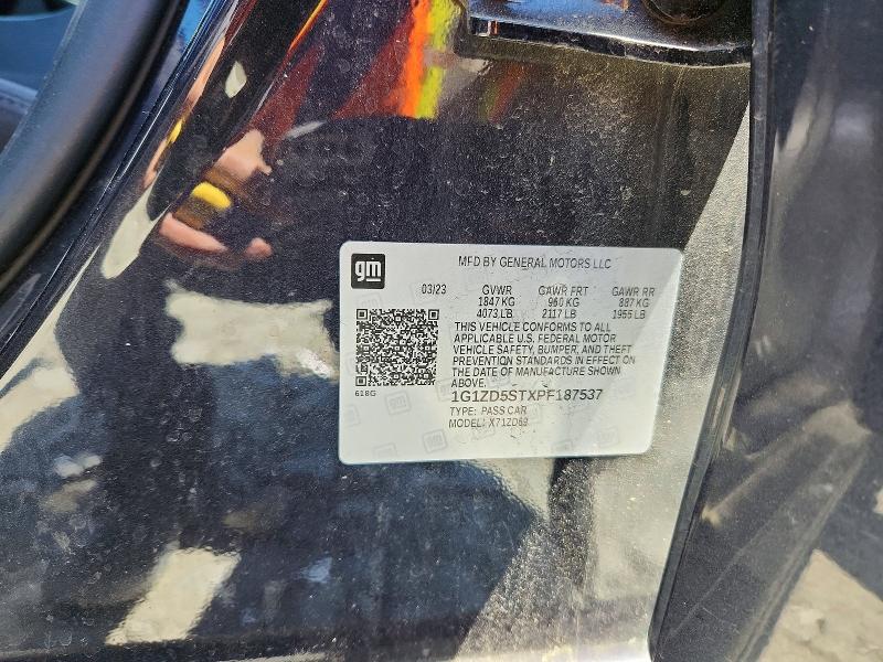 Продаж на аукціоні авто 2023 Chevrolet Malibu, vin: 1G1ZD5STXPF187537, номер лоту: 50930316