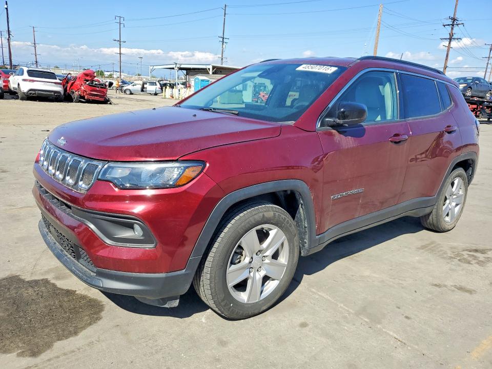 48507016 :رقم المزاد ، 3C4NJCBB8NT218393 vin ، 2022 Jeep Compass مزاد بيع