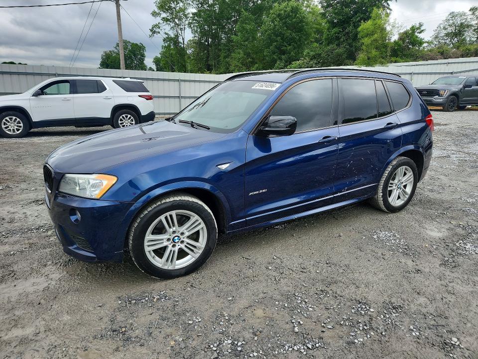 Продажа на аукционе авто 2012 Bmw X3, vin: 5UXWX5C57CL718298, номер лота: 51624096