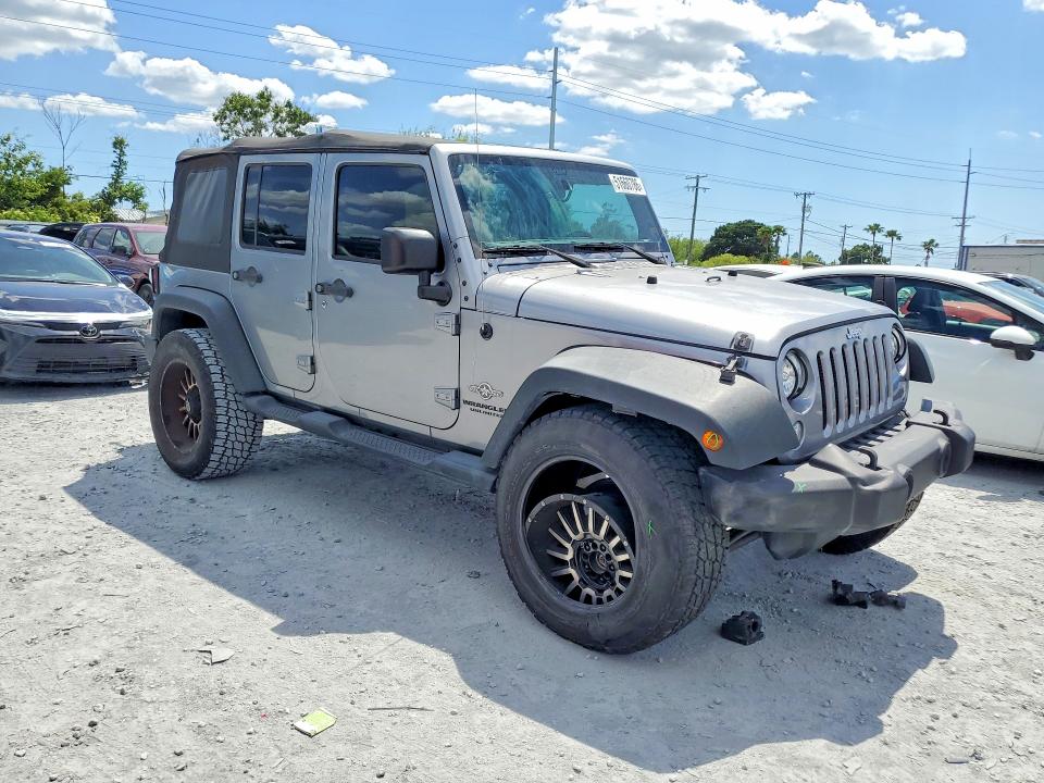 Aukcja sprzedaży 2017 Jeep Wrangler Unlimited, vin: 1C4BJWDG9HL586711, numer aukcji: 51660786
